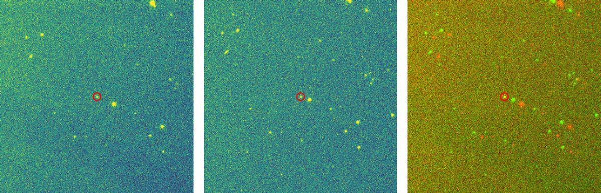 Fotogramas del telescospio JAST80