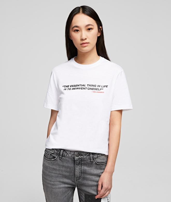 Camiseta perfecta para 2020 de Karl Lagerfeld