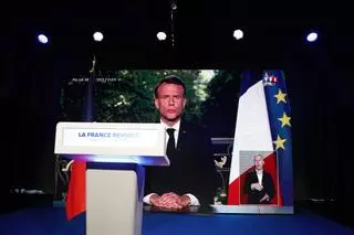 Macron anuncia elecciones anticipadas en Francia tras el batacazo frente a la ultraderecha