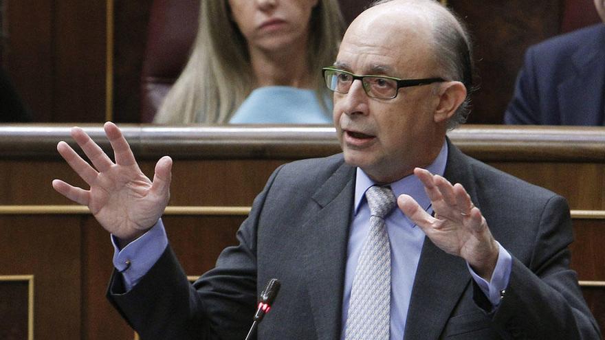 Cristóbal Montoro, ministro de Hacienda.