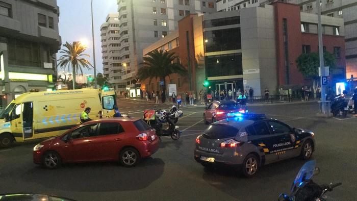 Accidente en Olof Palme.