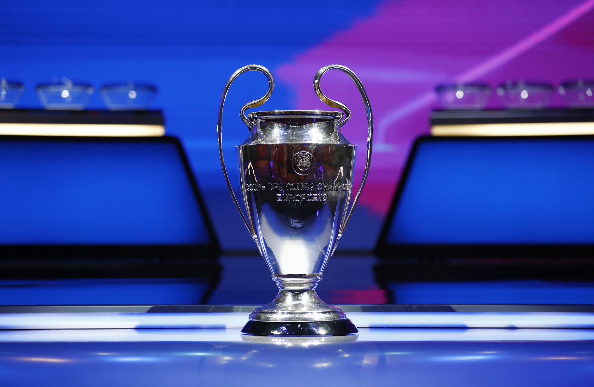 Trofeo de la Champions League.