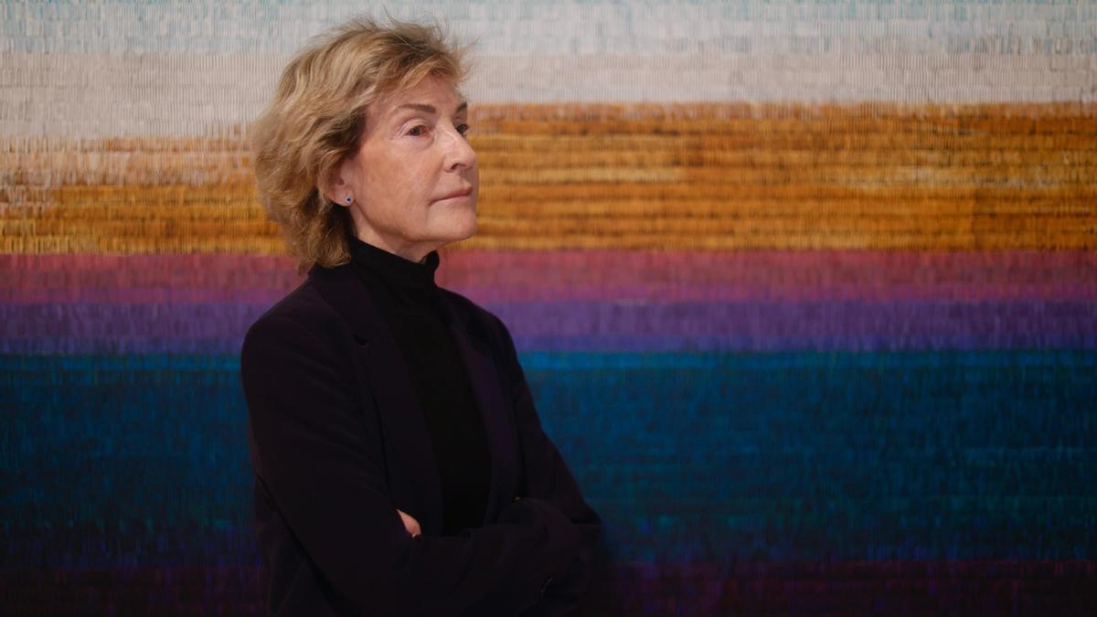 Soledad Sevilla presenta, en su ciudad natal, la exposición 'Ritmos, tramas y variables'