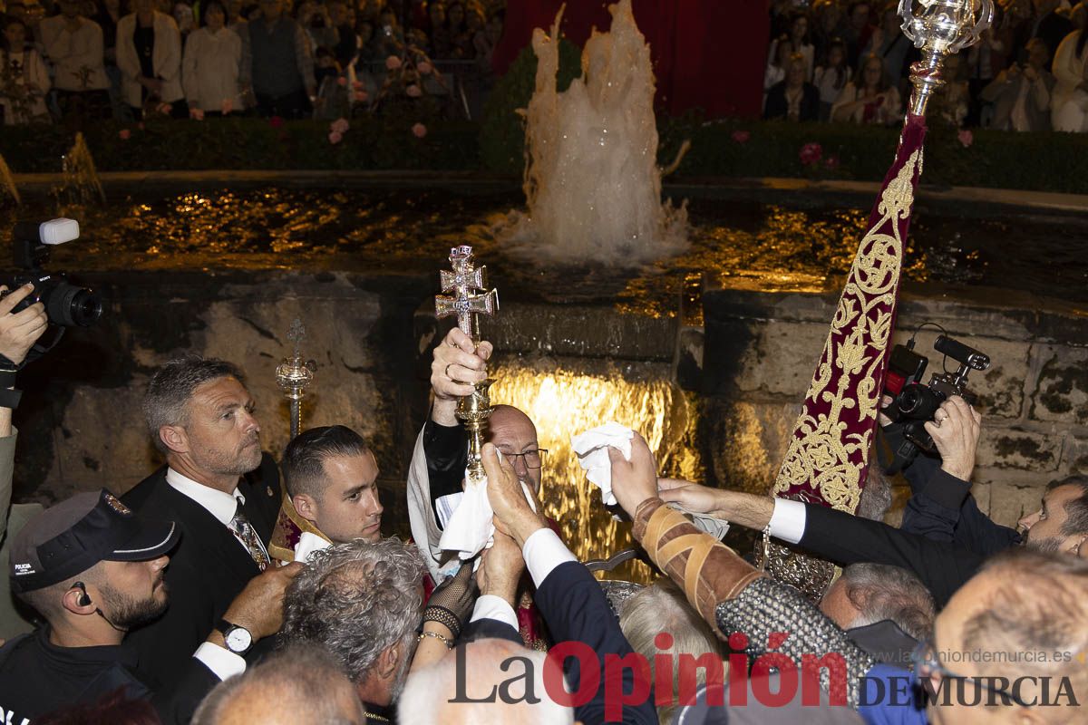 Fiestas de Caravaca | Procesión de día 3 de mayo (Procesión, parlamento y baño)