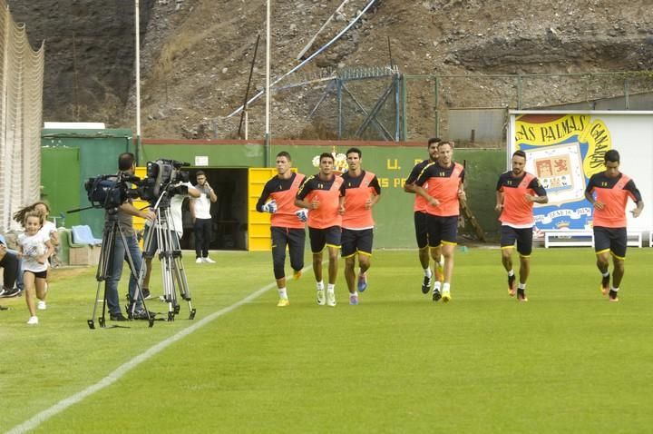 ENTRENAMIENTO DE LA UD LAS PALMAS