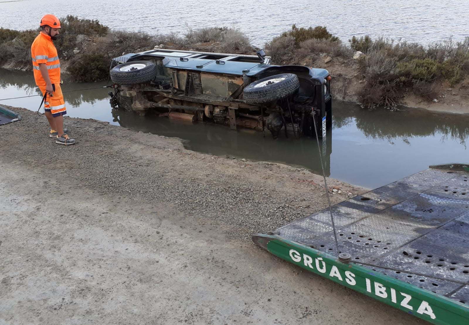 Varios accidentes sin heridos en las carreteras de Ibiza