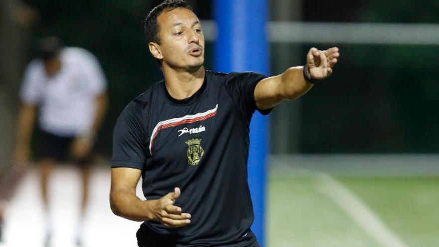 Ángel Luis, entrenador del Telde.