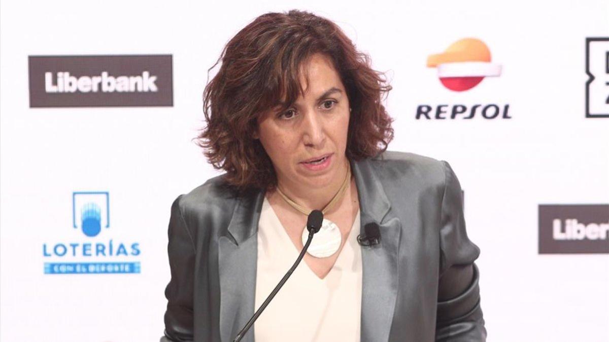 Irene Lozano, presidenta del CSD