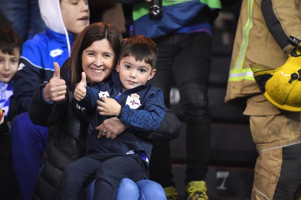 La afición celebró el triunfo ante el Leganés