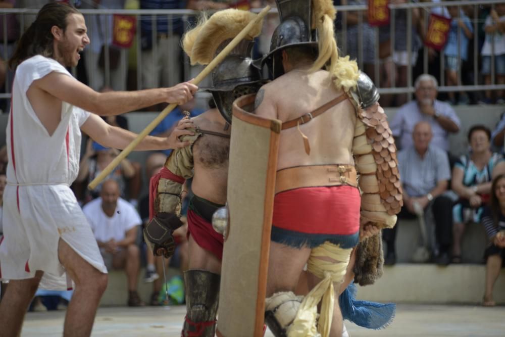 Carthagineses y Romanos: monera gladiatori