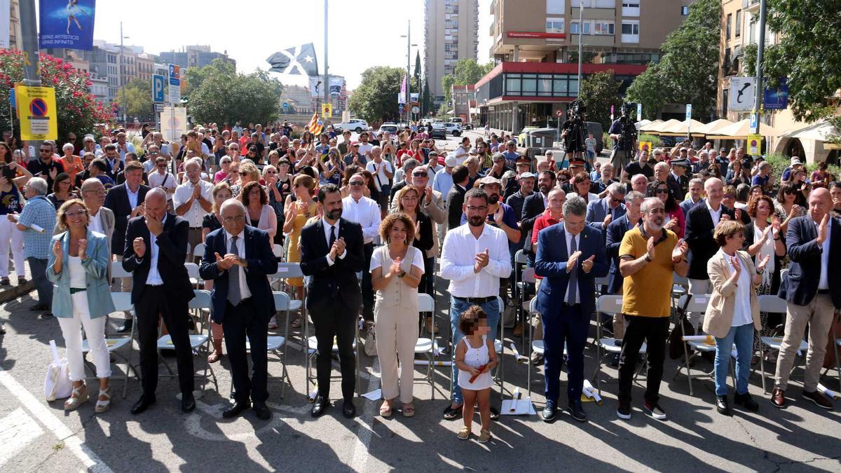 Acte institucional per la Diada a Girona.