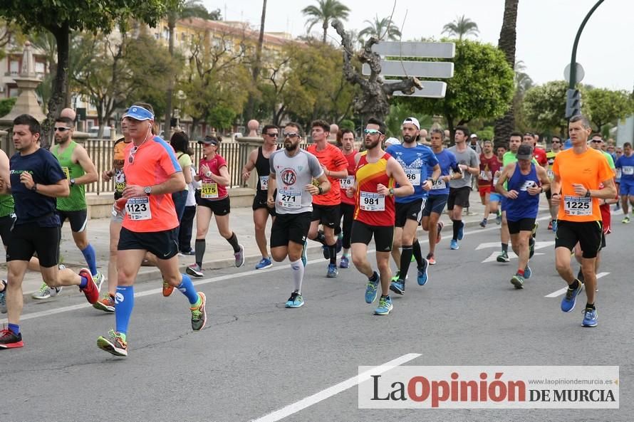 Media Maratón de Murcia: paso por la Avenida del Infante