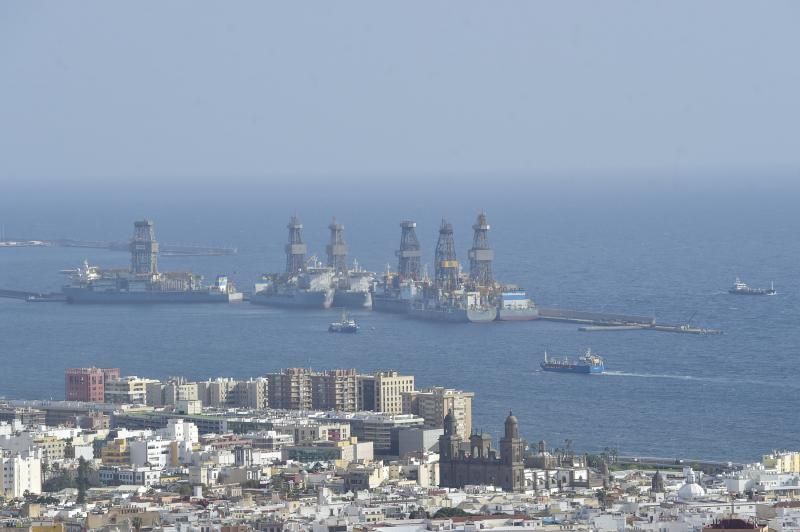 Continúa la calima en Gran Canaria (25/03/21)