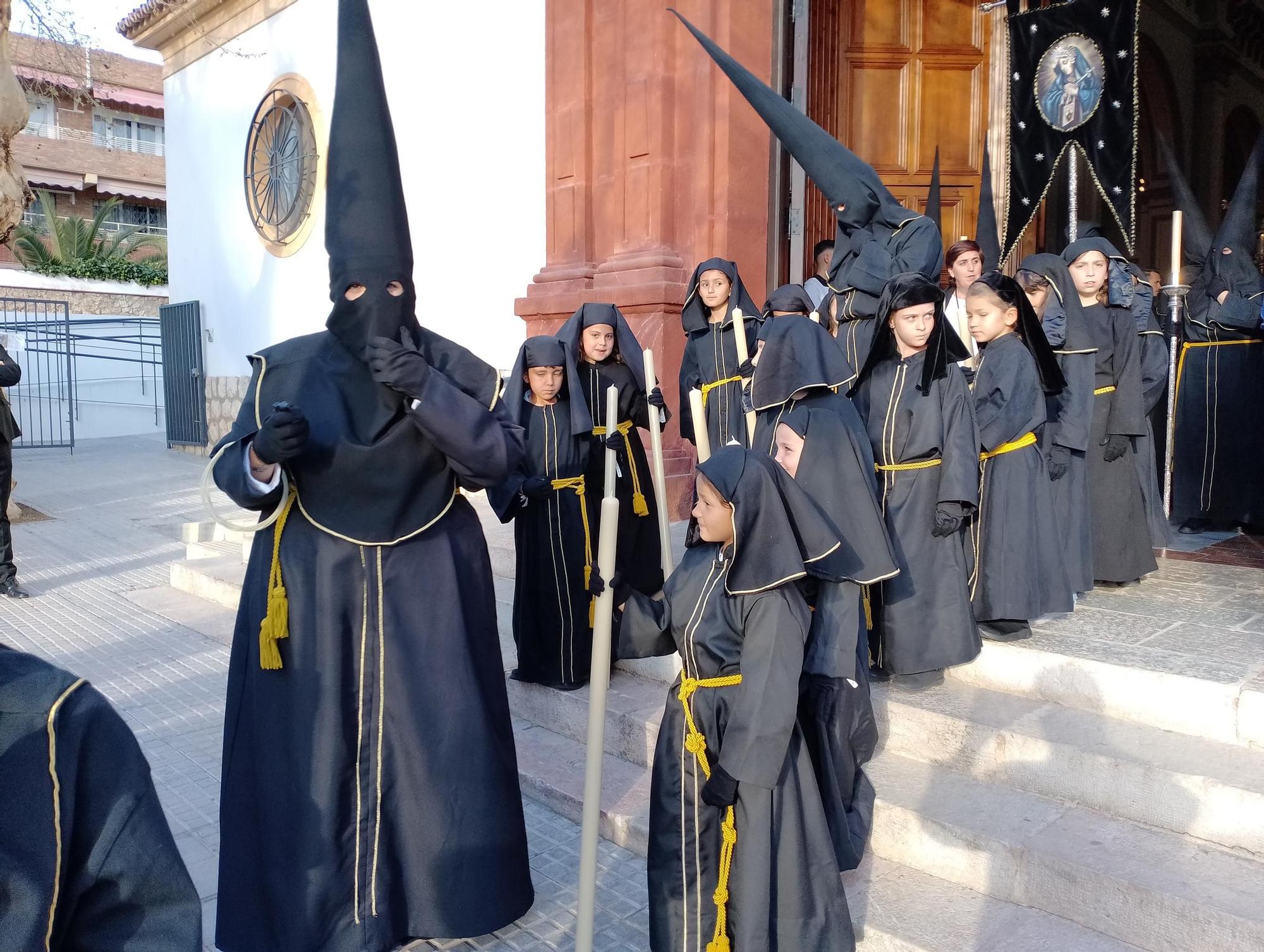 La Virgen del Carmen Doloroso recorre Pedregalejo