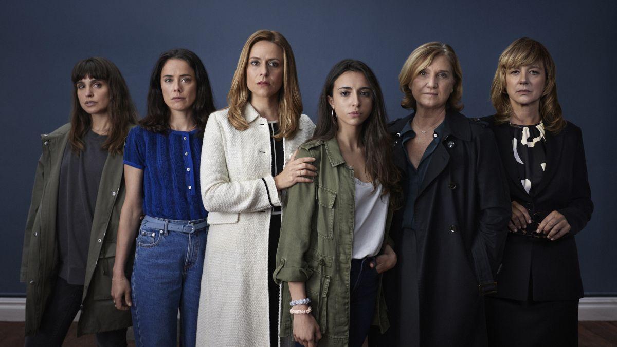 Las actrices de 'Intimidad': Verónica Echegui, Patricia López Arnaiz, Itziar Ituño, Yune Nogueiras, Ana Wagener y Emma Suárez.