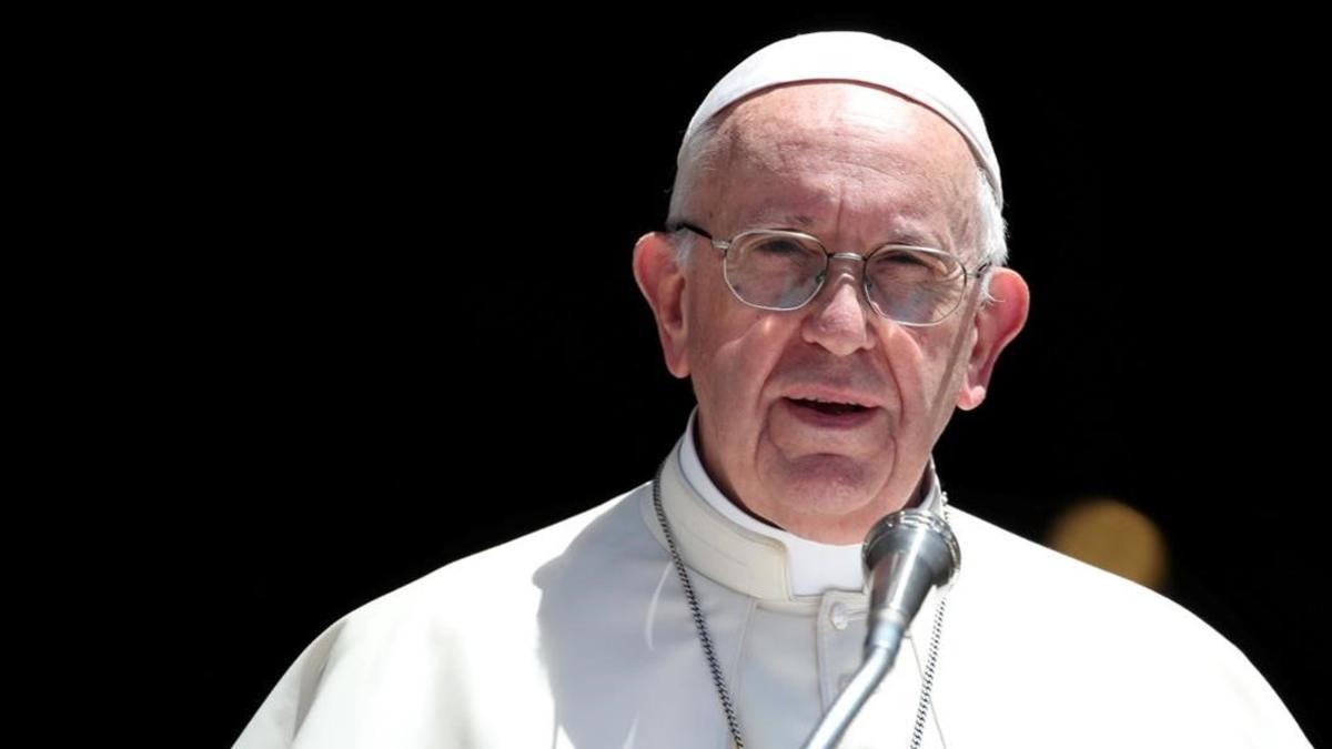 El papa Francisco, en un acto en la ciudad italiana de Bari.