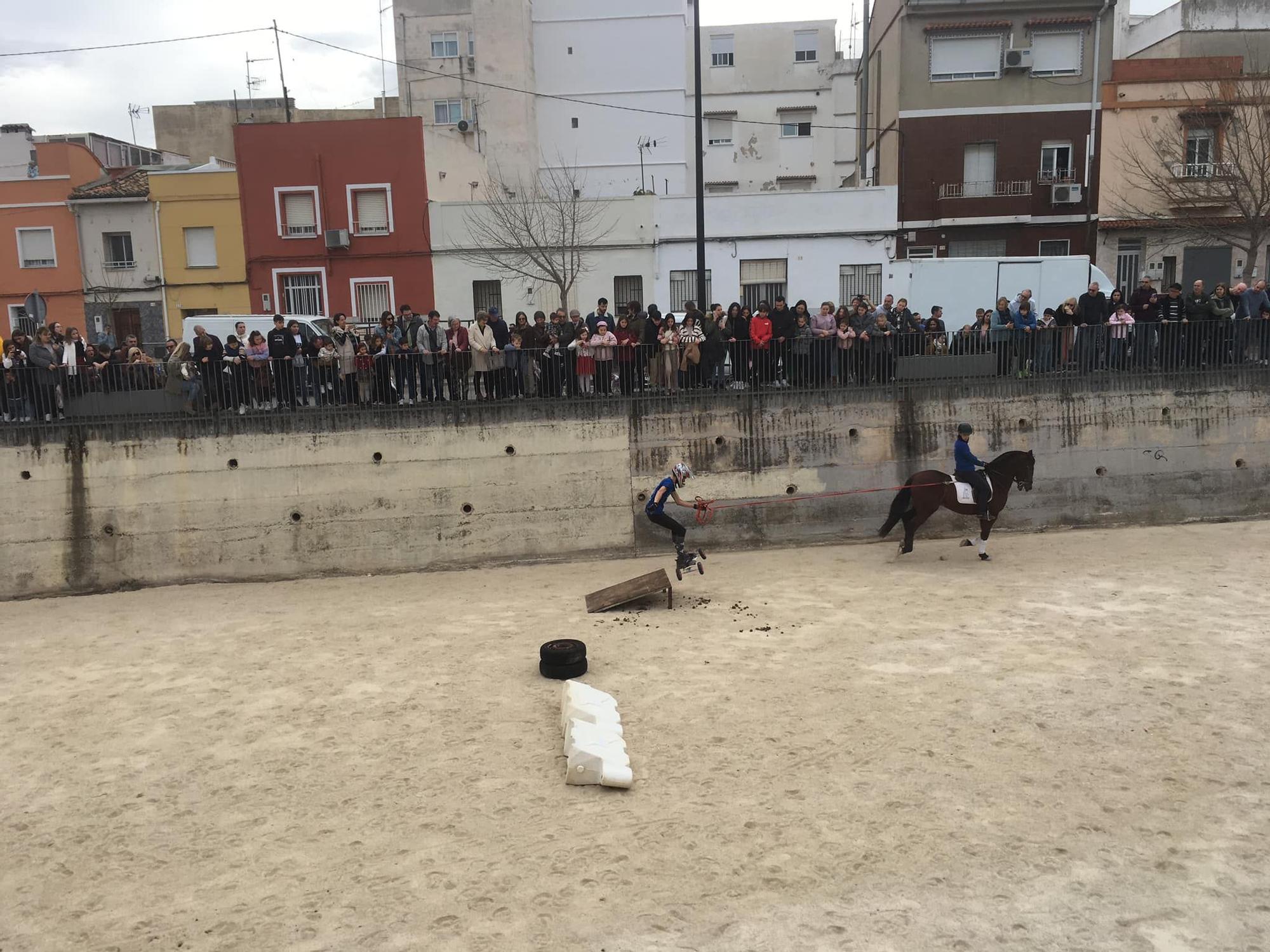 Así ha sido el 'porrat' de Sant Antoni en Beniopa