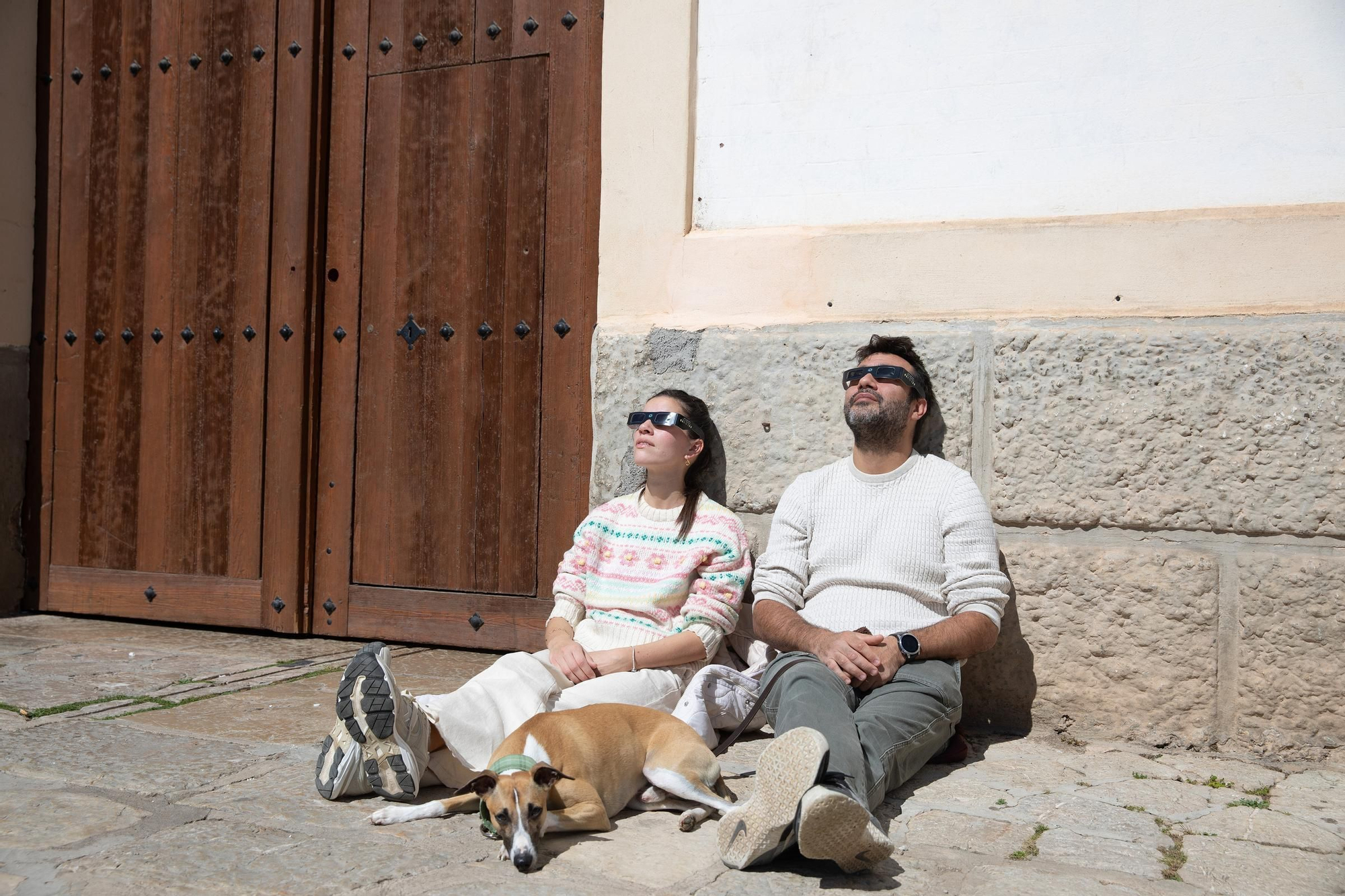 So haben die Menschen auf Mallorca die partielle Sonnenfinsternis bestaunt