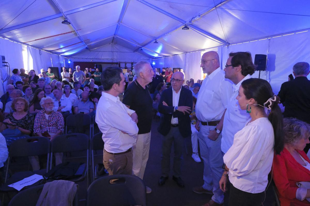Presentación del proyecto Gran Canaria Central en Santa Brígida