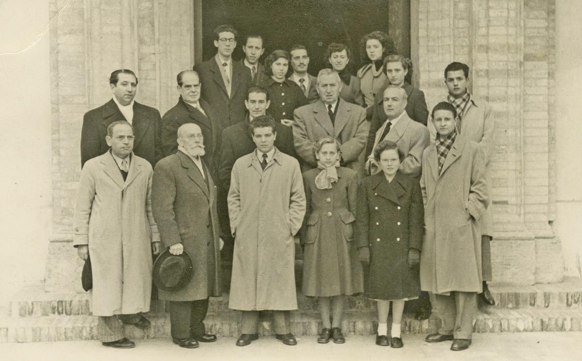 Trabajadores de la sastrería Dos de Mayo de València.