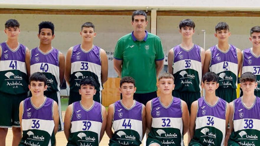 El Unicaja Infantil masculino debuta este martes en la fase previa de la Minicopa Endesa