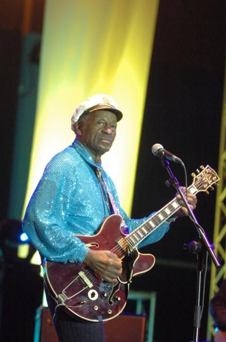 ACTUACION DE .CHUCK BERRY. EN EL AUDITORIO DEL ...