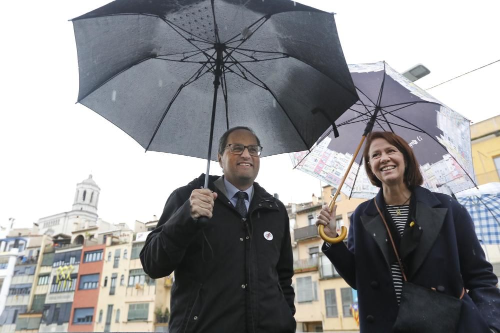 Torra «homenatja» Puigdemont a les Fires de Girona