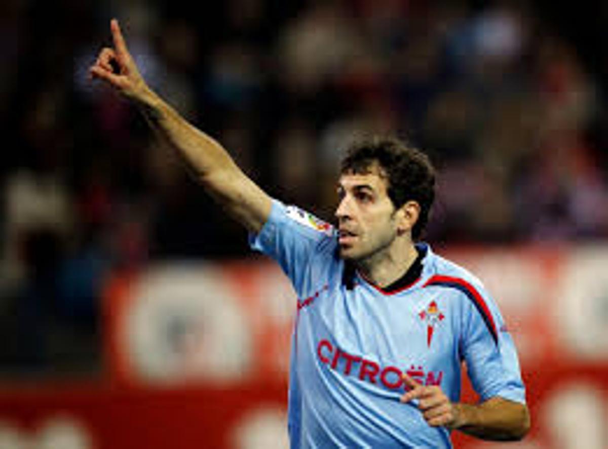 Roberto Trashorras con la camiseta del Celta