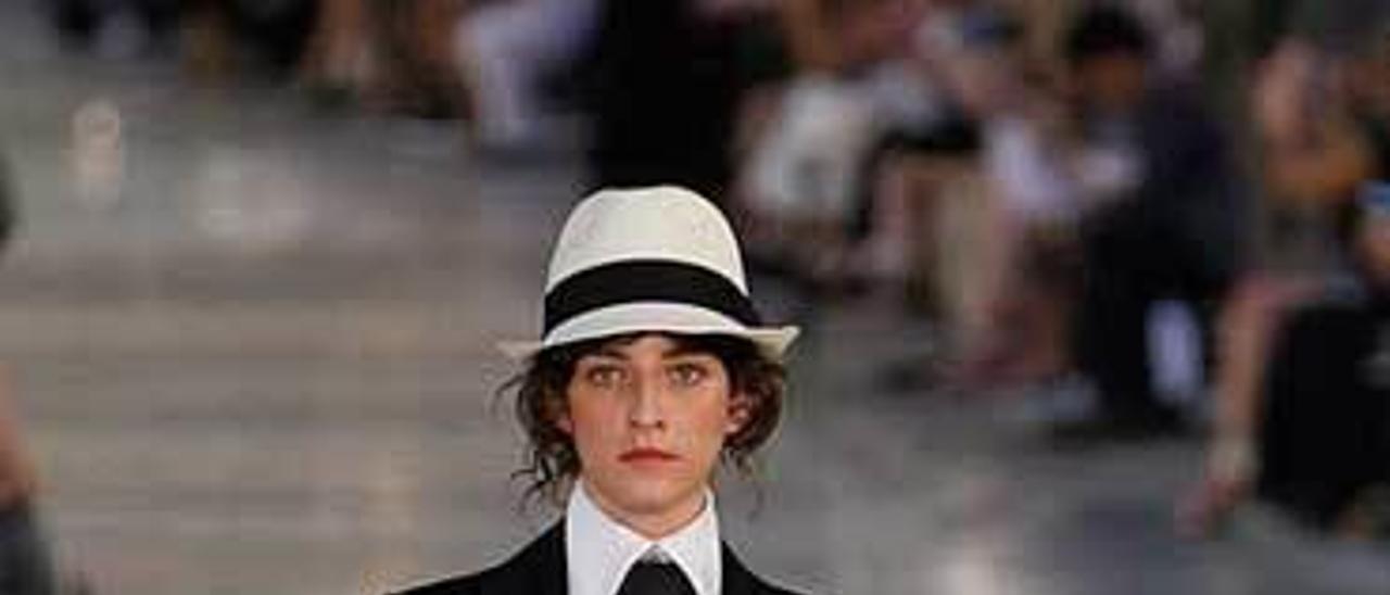 Uno de los modelos de Chanel.
