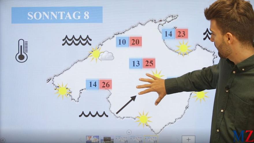 Duncan Wingen erläutert die Wetteraussichten für das Wochenende (7./8.5.)