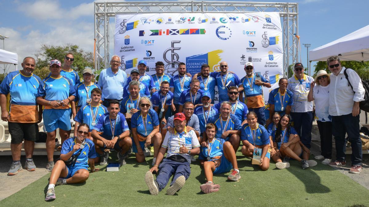 Maspalomas reúne a las selecciones canarias en el Campeonato de Bola Canaria 2026