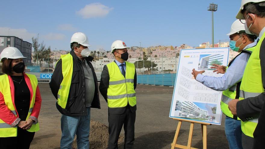 Las Palmas de Gran Canaria arranca en Las Rehoyas la mayor reconstrucción de viviendas de Canarias