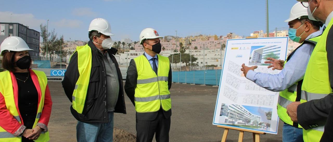 Comienza la construcción del primer edificio del Plan de Reposición de Las Rehoyas