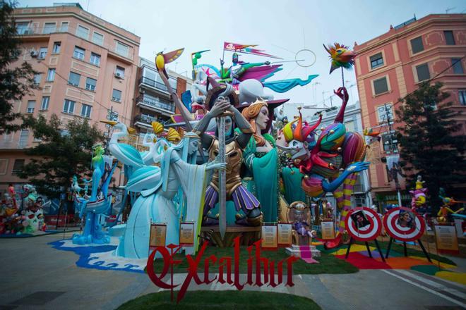 Fallas 2022 | La falla Cuba - Literato Azorín, al detalle