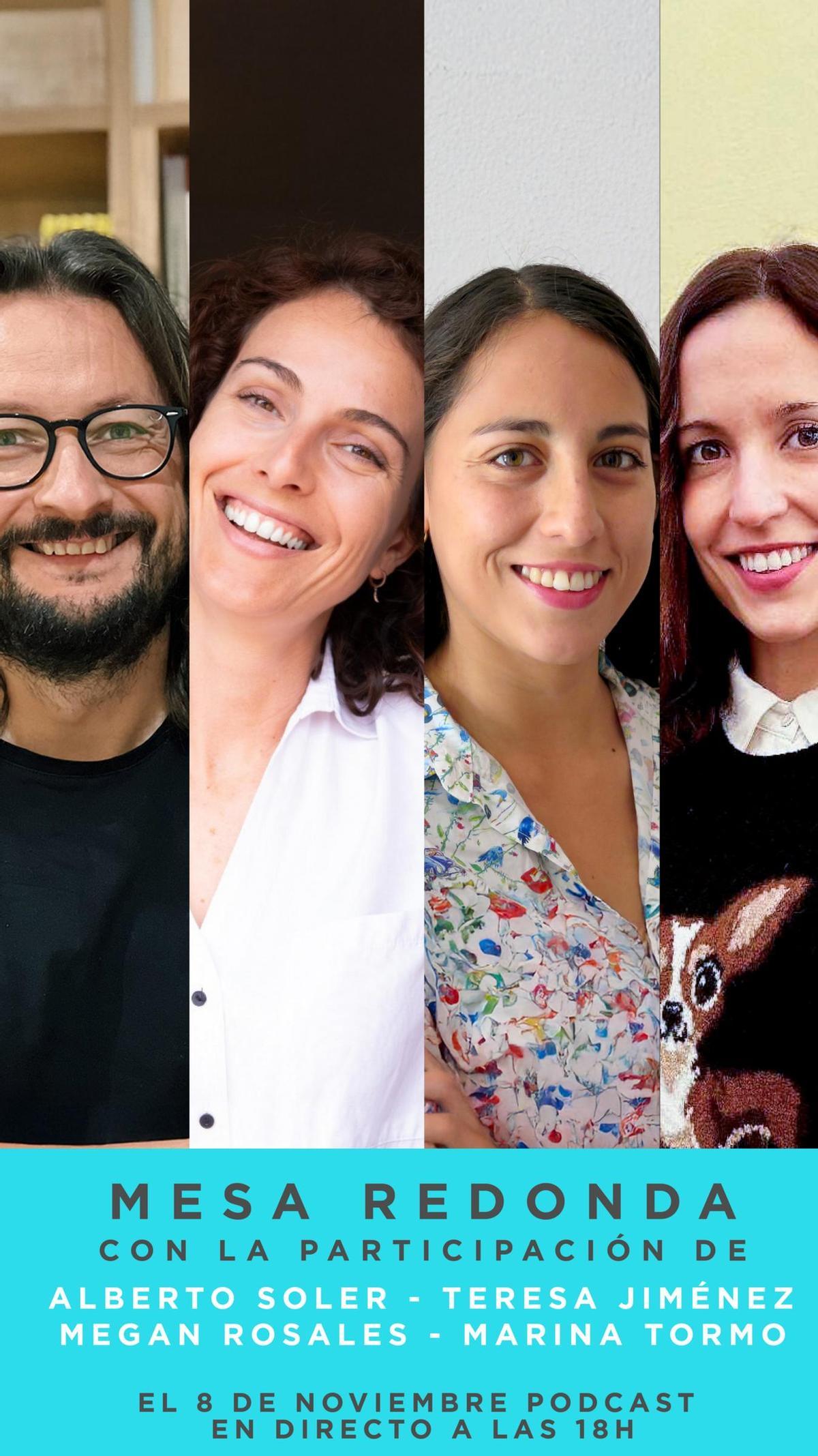 Participantes en la mesa redonda