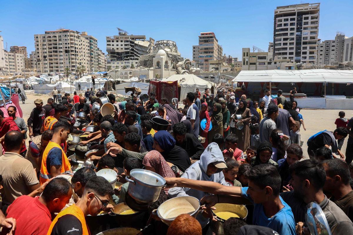 La ONU denuncia que la poca ayuda humanitaria que deja entrar Israel