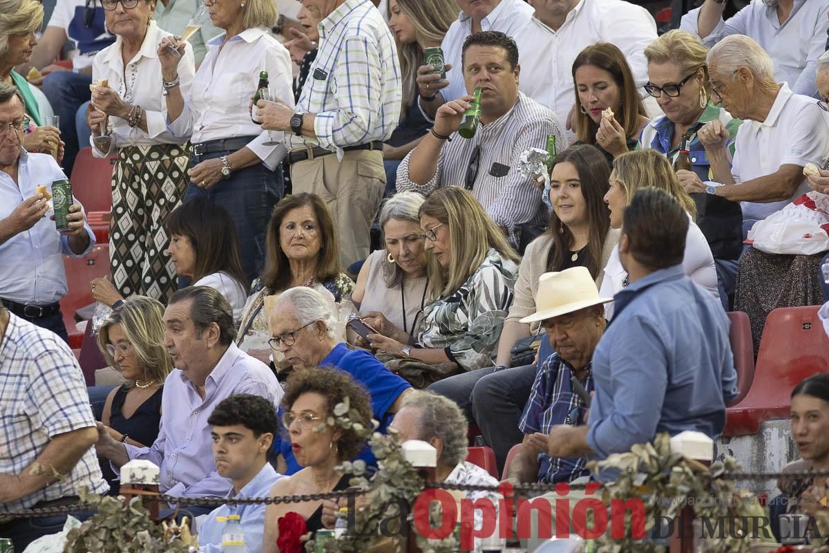 Cuarta corrida en la Feria Taurina de Murcia (Castella, Manzanares y Ureña)