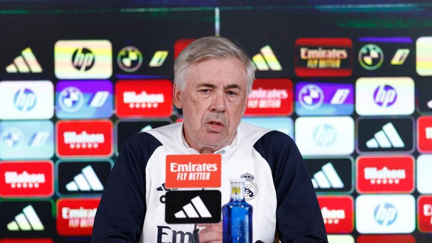 Ancelotti: “Nunca he visto a un jugador tan perseguido como Vinícius”