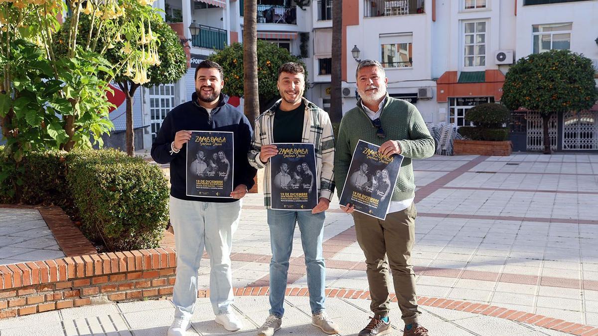 Zambomba en San Pedro Alcántara con motivo de la Navidad 2025.