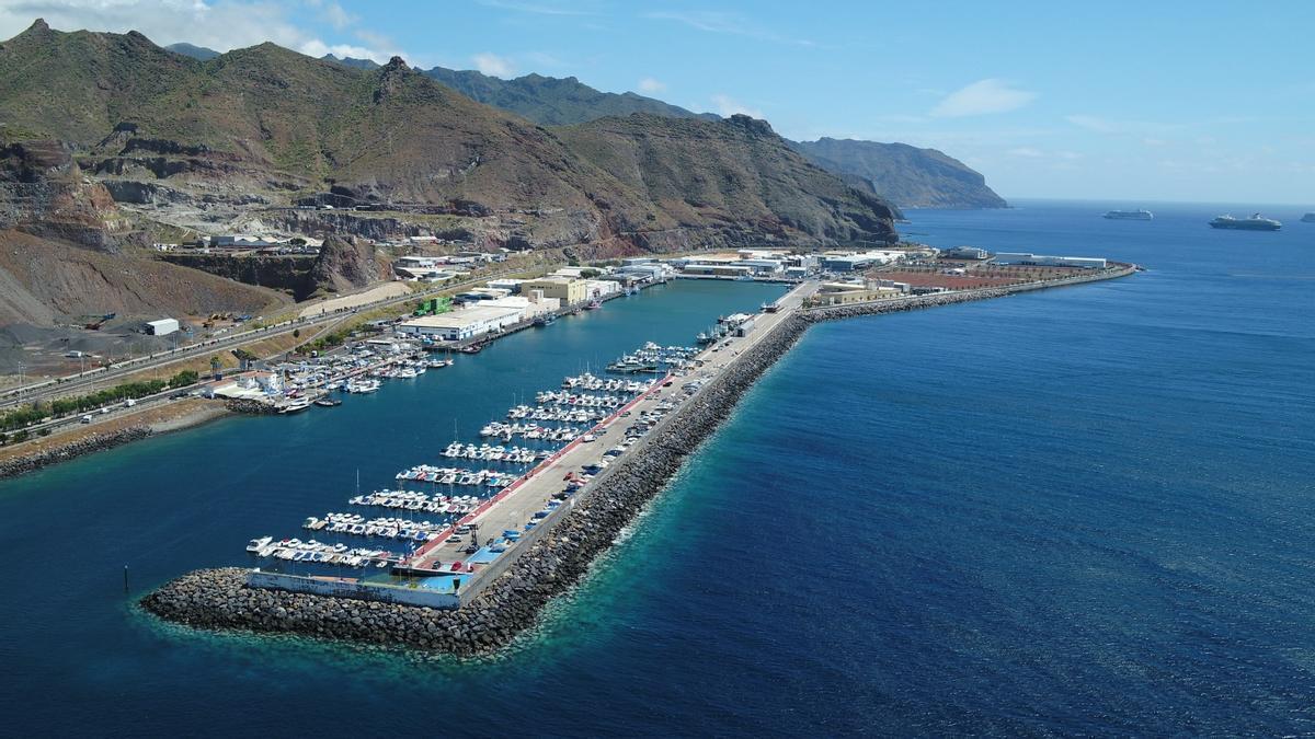 Dársena de Pesca, en el Puerto de Santa Cruz.