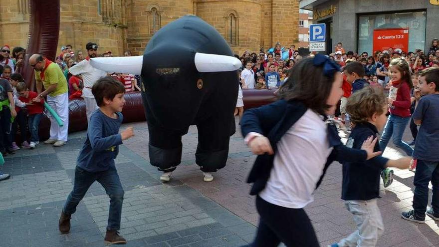 Una de las actividades celebradas el año pasado en las Fiestas del Toro .