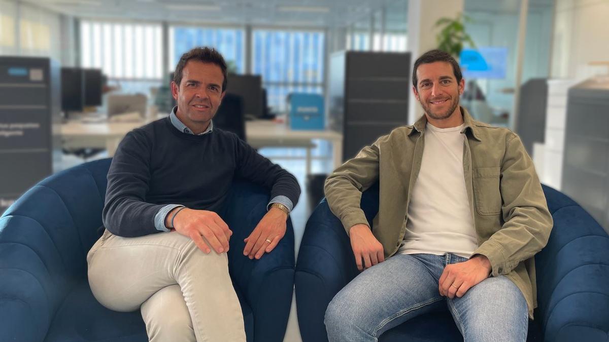 Iván Lorca y Xavi Valverde, dos de los fundadores de Kanguro.
