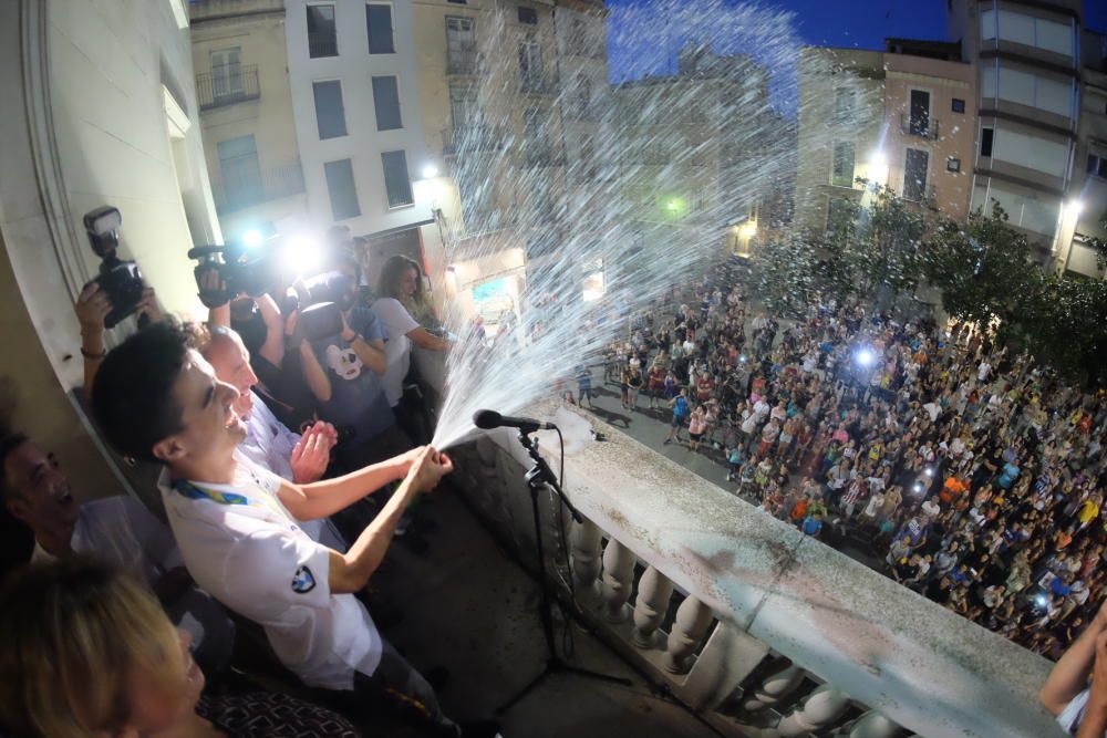 Joel González dedica un bronze que val or a Figueres