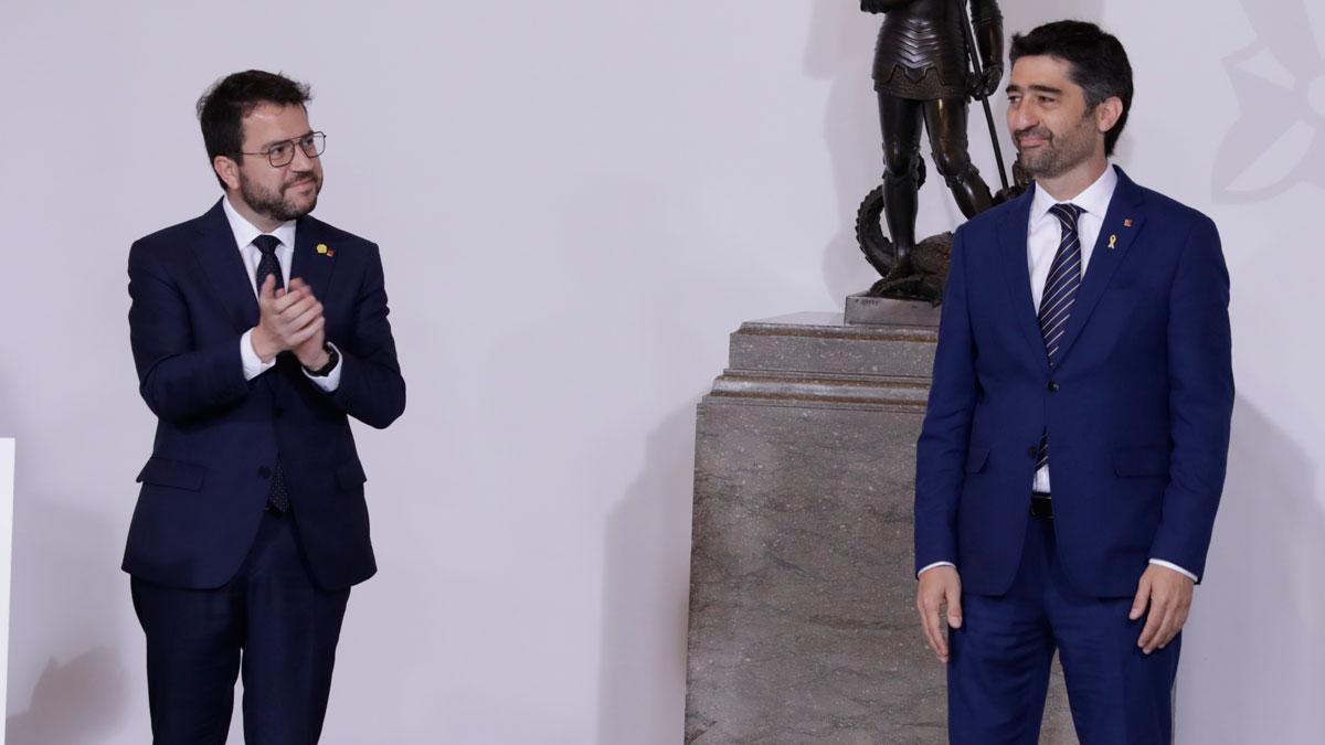 Puigneró adverteix Aragonès que Junts no tornarà a fer-lo president