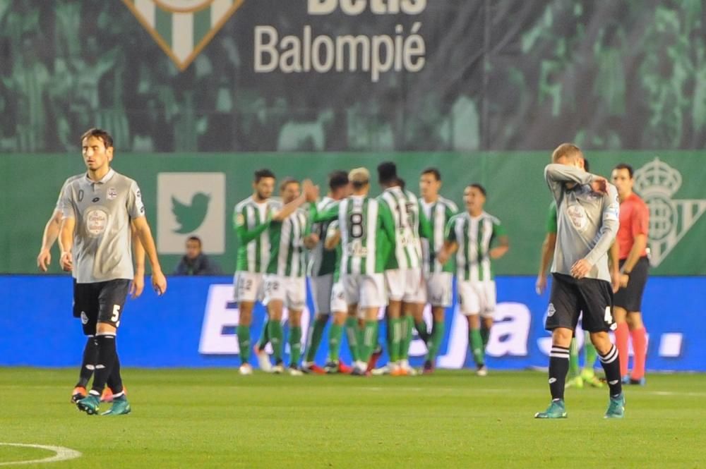 El Dépor cae ante el Betis en Copa