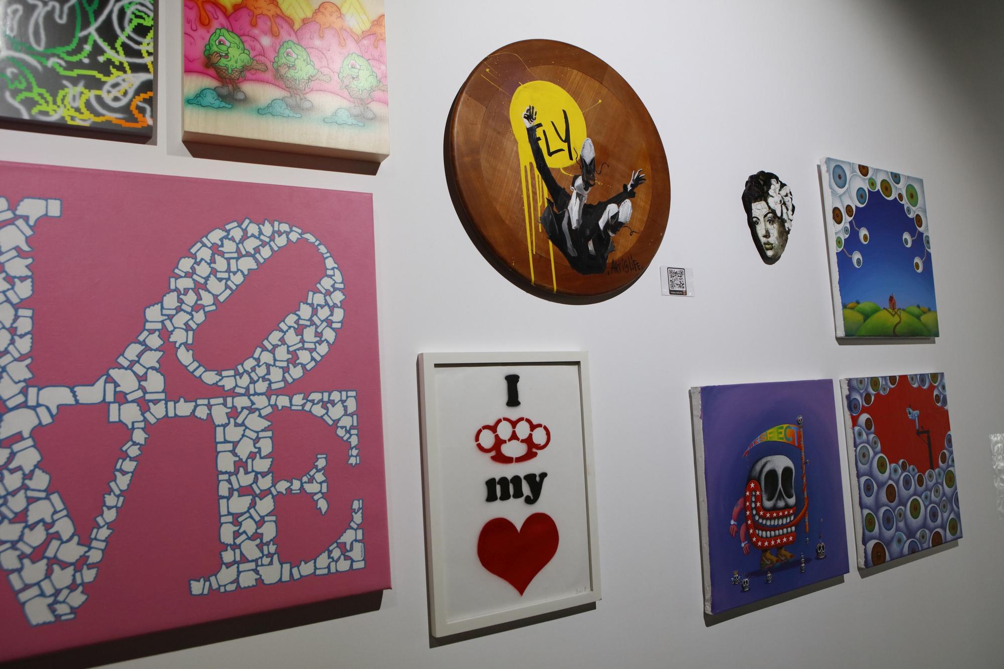 Street Art und Baerbricks - das bunte Angebot der 2B Art Gallery in Palma de Mallorca