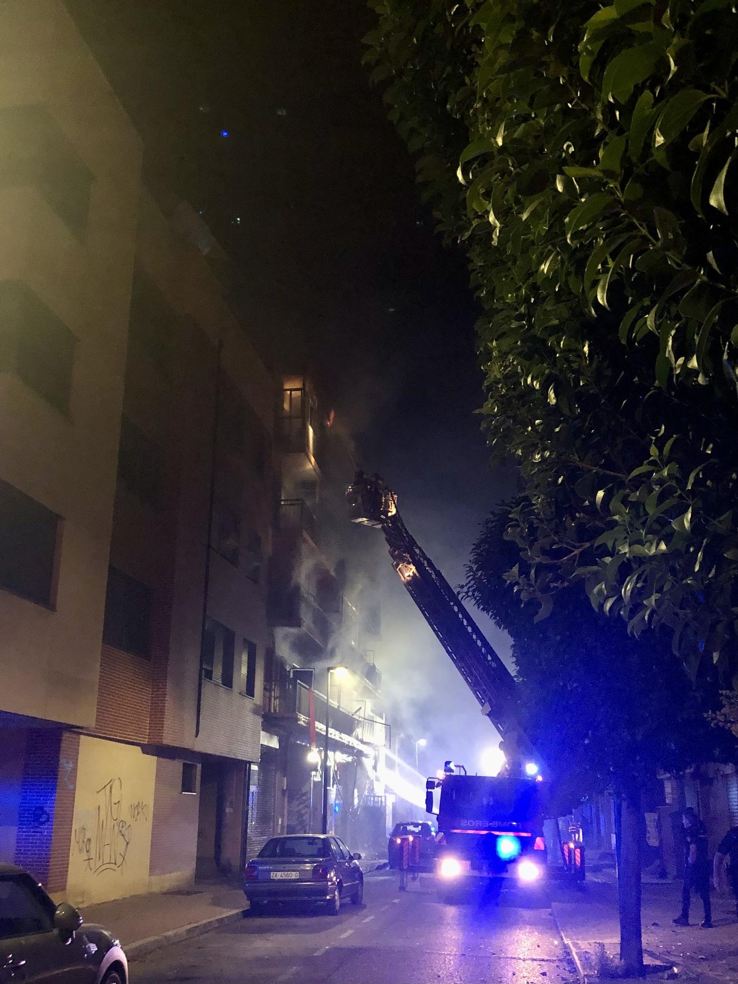 Explosión en Valladolid