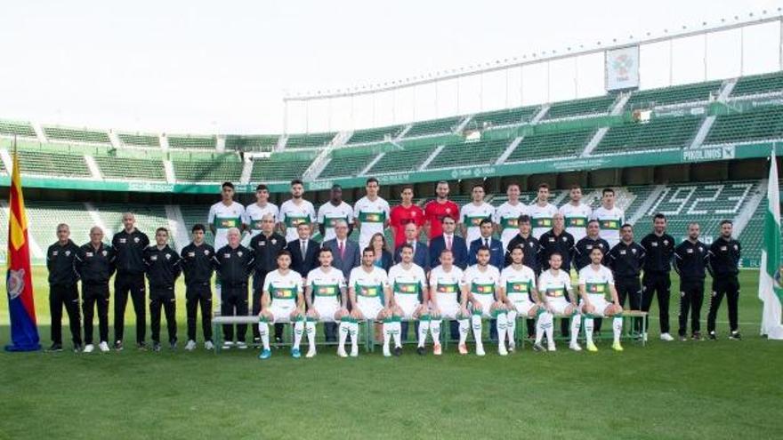 El Elche se hace la foto oficial de la temporada 2019-2020