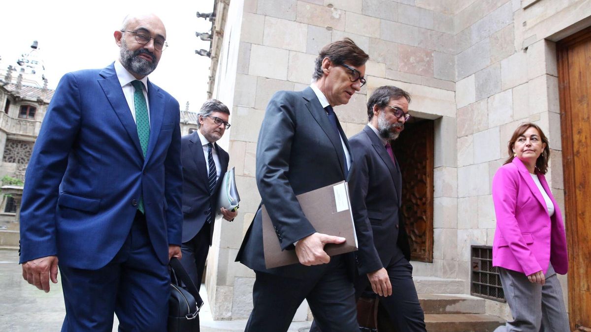 Illa se reúne en Palau con los presidentes de Adif y Renfe para tratar el caos de Rodalies