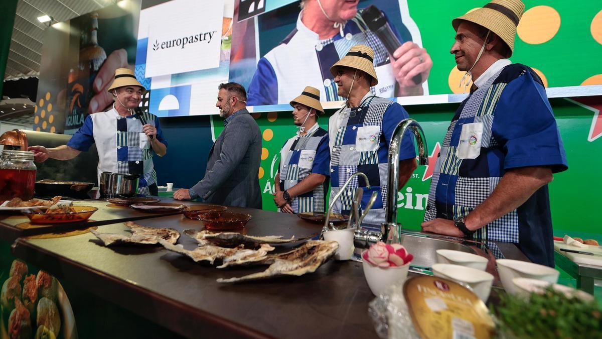 Acto de inauguración del stand de La Graciosa, isla invitada